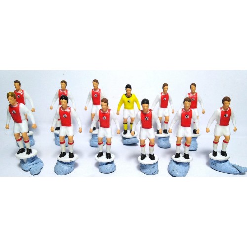 Subbuteo Andrew Table Soccer Ajax 1971 Champions Cup Winners only 12 figures,no bases,no box
